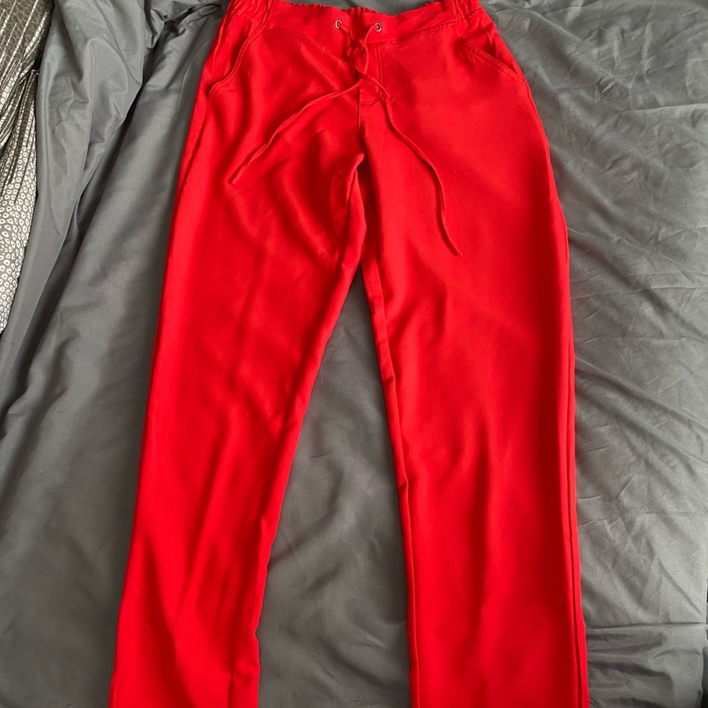 Red pants